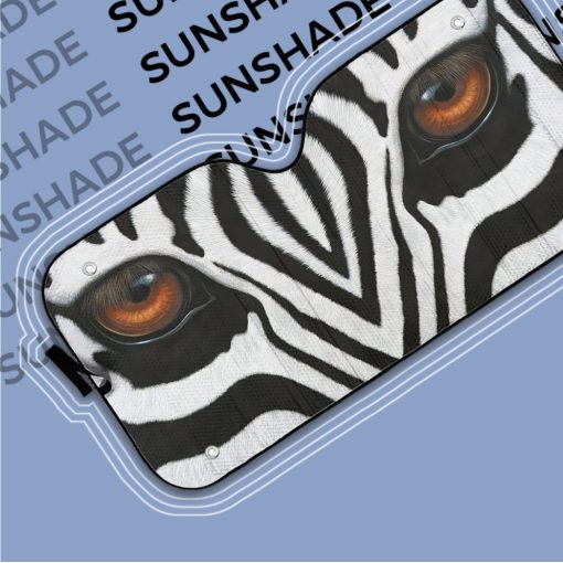 Gearhuman 3D Zebra Eyes Sunshade - Image 8