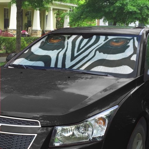 Gearhuman 3D Zebra Eyes Sunshade - Image 4