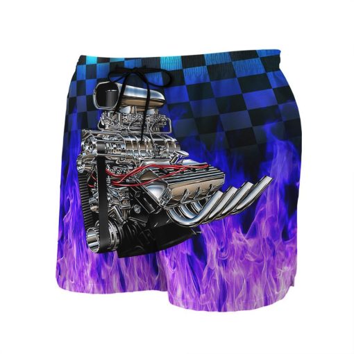 Gearhuman 3D Purple Fire Hot Rod Hawaii Shirt 6 Gearhuman 3D Purple Fire Hot Rod Hawaii Shirt - Image 6