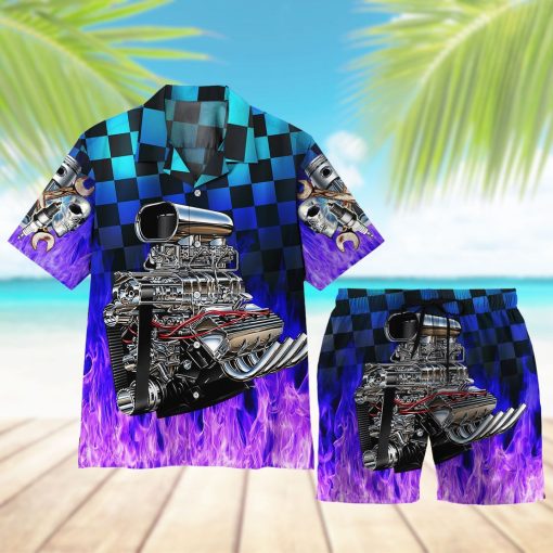 Gearhuman 3D Purple Fire Hot Rod Hawaii Shirt 13 Gearhuman 3D Purple Fire Hot Rod Hawaii Shirt - Image 13