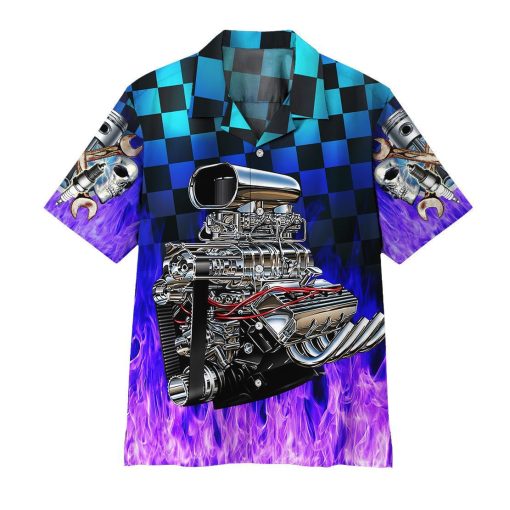 Gearhuman 3D Purple Fire Hot Rod Hawaii Shirt 1 Gearhuman 3D Purple Fire Hot Rod Hawaii Shirt