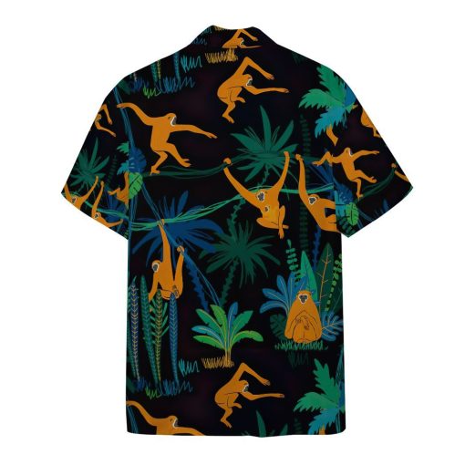 Gearhuman 3D Monkey In The Jungle Hawaii Shirt - Image 3