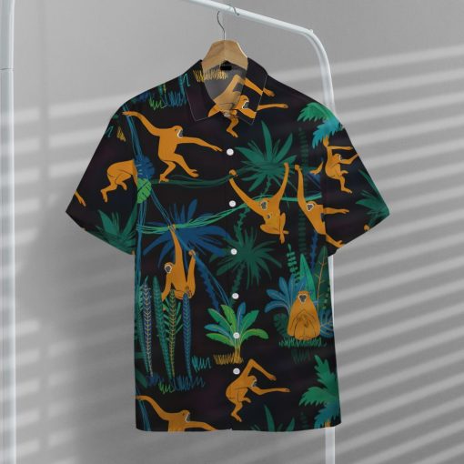 Gearhuman 3D Monkey In The Jungle Hawaii Shirt - Image 11
