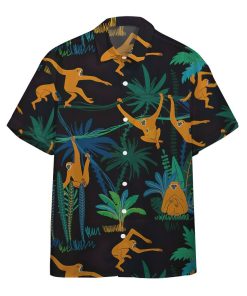 Gearhuman 3D Monkey In The Jungle Hawaii Shirt