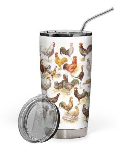 Gearhuman 3D Roosters Tumbler