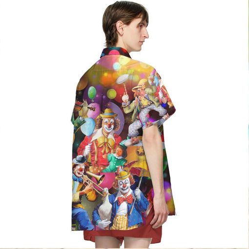 Gearhuman 3D Funny Clowns Hawaii Shirt - Image 7