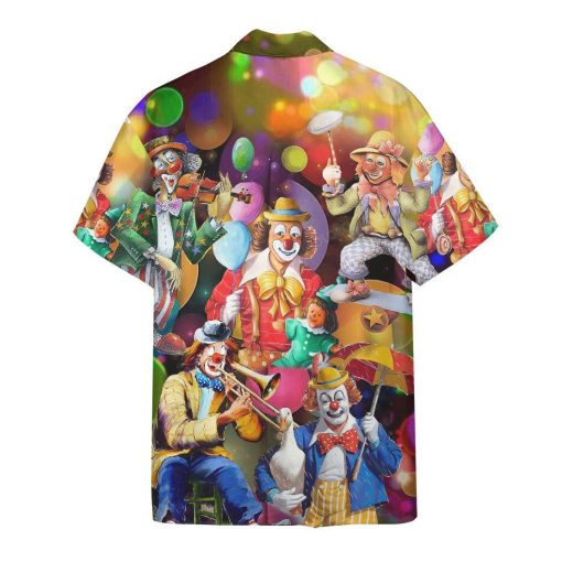 Gearhuman 3D Funny Clowns Hawaii Shirt - Image 3