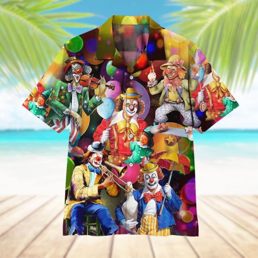 Gearhuman 3D Funny Clowns Hawaii Shirt - Image 11