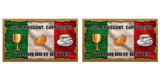 Gearhuman 3D Italians Do It Better Door Plate Sign - Image 3