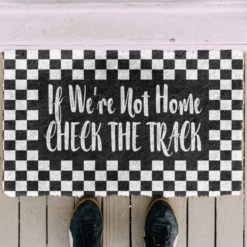 Gearhuman 3D If We Are Not Home Check The Track Doormat - Image 3