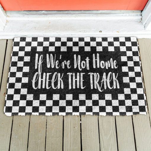 Gearhuman 3D If We Are Not Home Check The Track Doormat - Image 2
