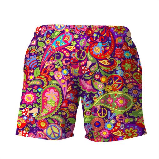Gearhuman 3D Hippie Pattern Shorts - Image 2