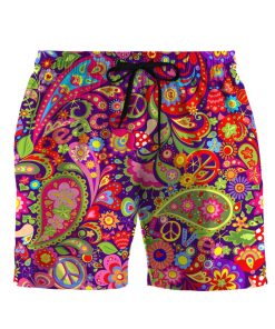 Gearhuman 3D Hippie Pattern Shorts