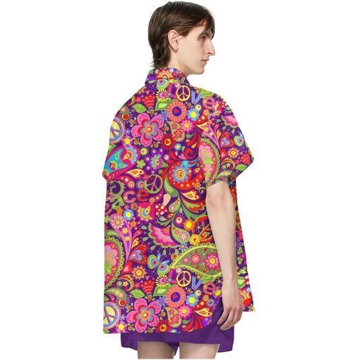 Gearhuman 3D Hippie Pattern Hawaii Shirt - Image 7
