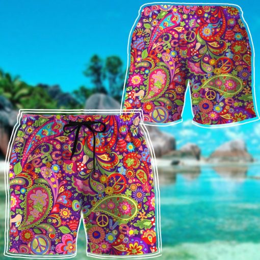 Gearhuman 3D Hippie Pattern Hawaii Shirt - Image 12