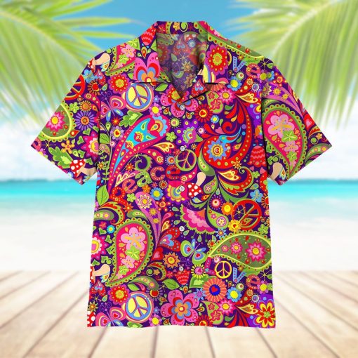 Gearhuman 3D Hippie Pattern Hawaii Shirt - Image 11