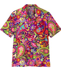 Gearhuman 3D Hippie Pattern Hawaii Shirt