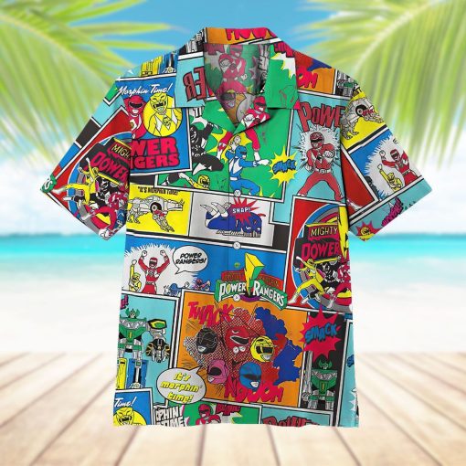 Gearhuman 3D It is Morphin Time Comic Hawaii Shirt - Image 11