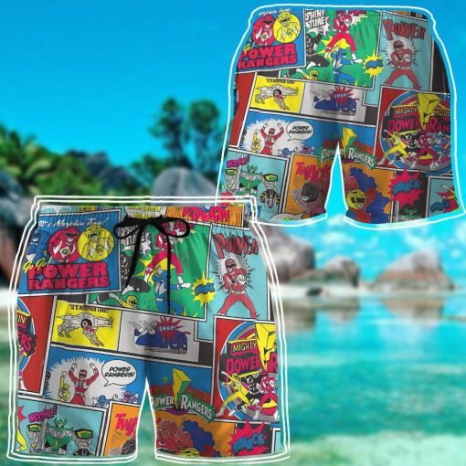 Gearhuman 3D It is Morphin Time Comic Hawaii Shirt - Image 12