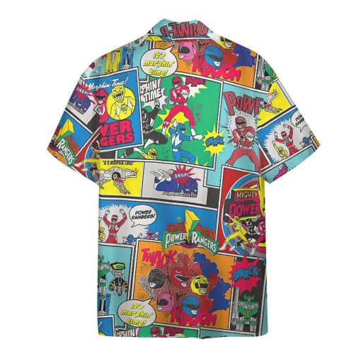 Gearhuman 3D It is Morphin Time Comic Hawaii Shirt - Image 3