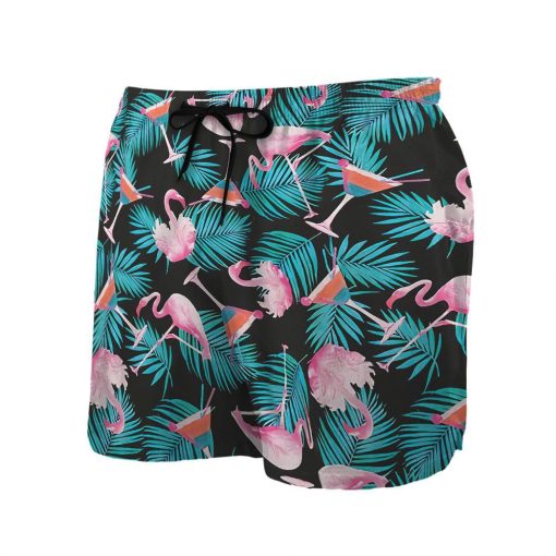 Gearhuman 3D Martini Flamingo Hawaii Shirt - Image 6