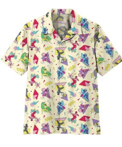 Gearhuman 3D Mighty Morphin Power Rangers Hawaii Shirt