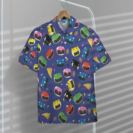 Gearhuman 3D Mighty Morphin Power Rangers Hawaii Shirt - Image 5