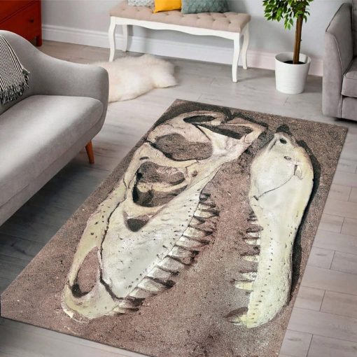 Gearhuman 3D T-rex Head Fossil Carpet 3 Gearhuman 3D T-rex Head Fossil Carpet - Image 3