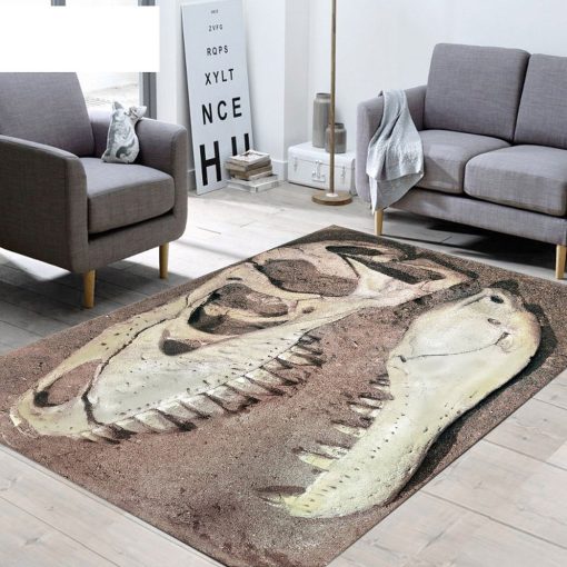 Gearhuman 3D T-rex Head Fossil Carpet 5 Gearhuman 3D T-rex Head Fossil Carpet - Image 5