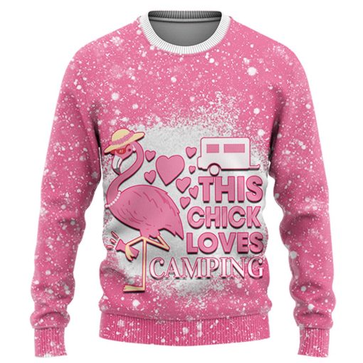 Gearhuman 3D Gearhuman Twinkle Camping Flamingo Tshirt Hoodie Apparel - Image 2