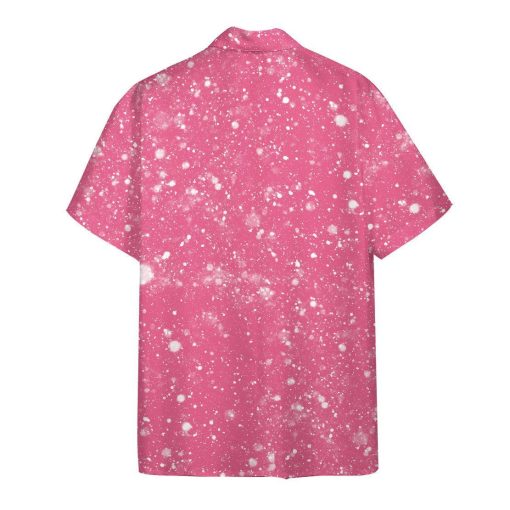 Gearhuman 3D Twinkle Pink Flamingo Hawaii Shirt - Image 3