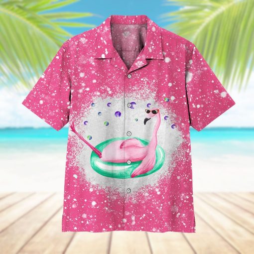 Gearhuman 3D Twinkle Pink Flamingo Hawaii Shirt - Image 13