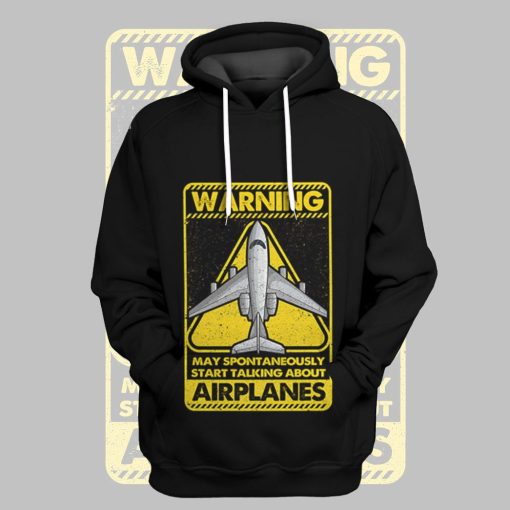 Gearhuman 3D Wanring May Talking About Airplanes Tshirt Hoodie Apparel 9 Gearhuman 3D Wanring May Talking About Airplanes Tshirt Hoodie Apparel - Image 9