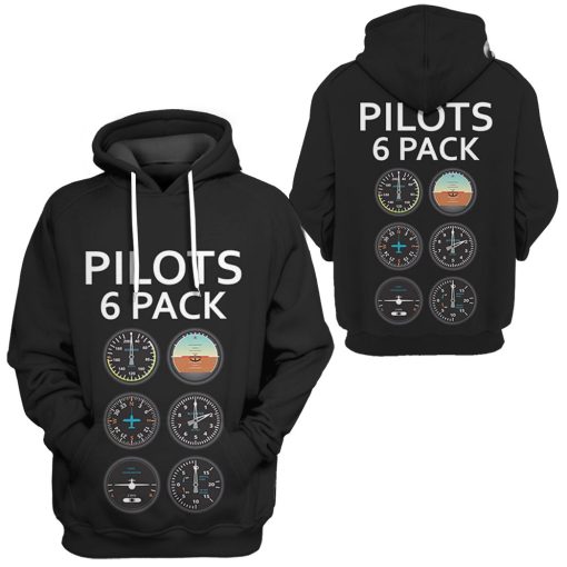 Gearhuman 3D Pilots 6 Packs Tshirt Hoodie Apparel - Image 6