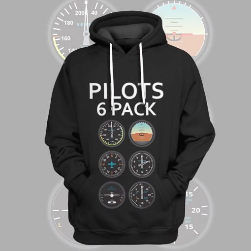 Gearhuman 3D Pilots 6 Packs Tshirt Hoodie Apparel - Image 9