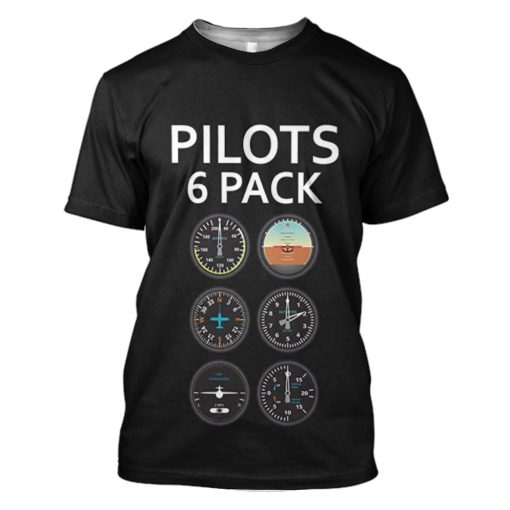 Gearhuman 3D Pilots 6 Packs Tshirt Hoodie Apparel - Image 4