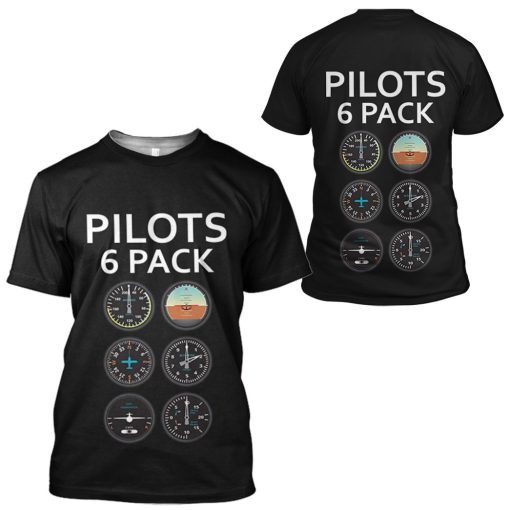 Gearhuman 3D Pilots 6 Packs Tshirt Hoodie Apparel - Image 8