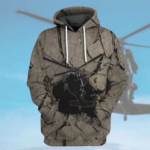 Gearhuman 3D Helicopter Flying Through Tshirt Hoodie Apparel 9 Gearhuman 3D Helicopter Flying Through Tshirt Hoodie Apparel - Image 9