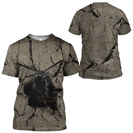 Gearhuman 3D Helicopter Flying Through Tshirt Hoodie Apparel 7 Gearhuman 3D Helicopter Flying Through Tshirt Hoodie Apparel - Image 7