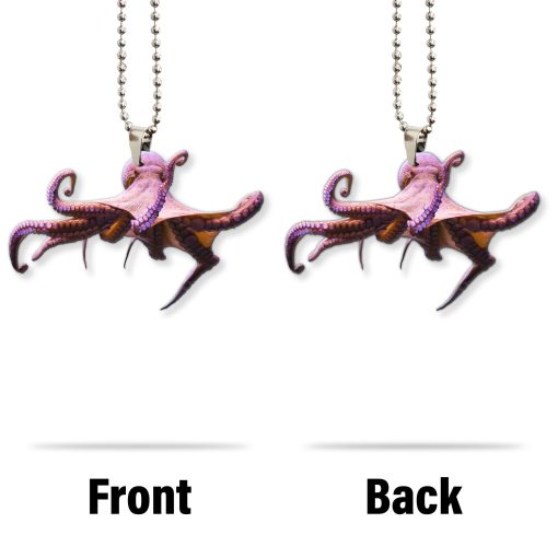 Gearhuman 3D Red Octopus Car Hanging - Image 2