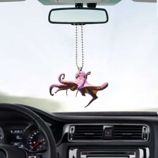 Gearhuman 3D Red Octopus Car Hanging - Image 7