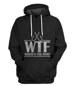 Gearhuman 3D Where's The Fish Tshirt Hoodie Apparel