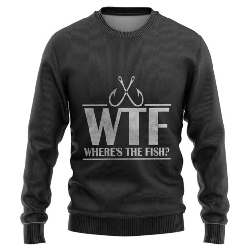 Gearhuman 3D Where's The Fish Tshirt Hoodie Apparel 2 Gearhuman 3D Where's The Fish Tshirt Hoodie Apparel - Image 2
