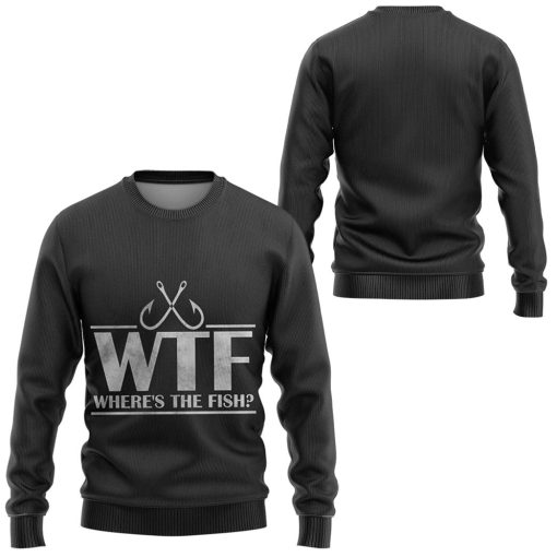 Gearhuman 3D Where's The Fish Tshirt Hoodie Apparel 6 Gearhuman 3D Where's The Fish Tshirt Hoodie Apparel - Image 6