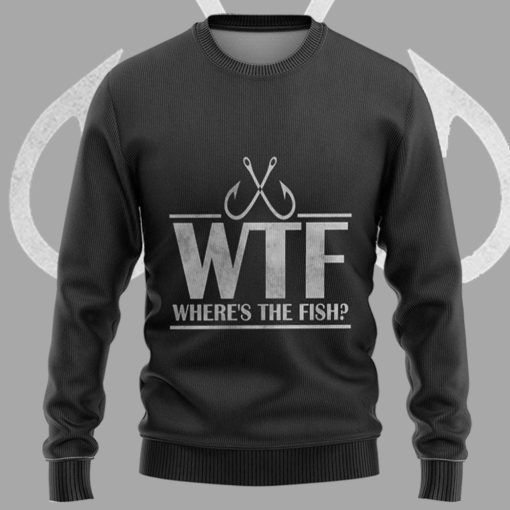 Gearhuman 3D Where's The Fish Tshirt Hoodie Apparel 10 Gearhuman 3D Where's The Fish Tshirt Hoodie Apparel - Image 10