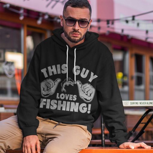 Gearhuman 3D This Guy Love Fishing Tshirt Hoodie Apparel - Image 13