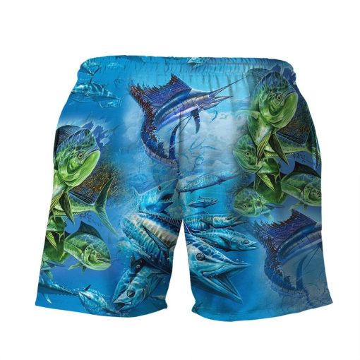 Gearhuman 3D Sea Fishing Hawaii Shirt - Image 4