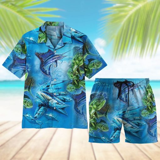Gearhuman 3D Sea Fishing Hawaii Shirt - Image 9