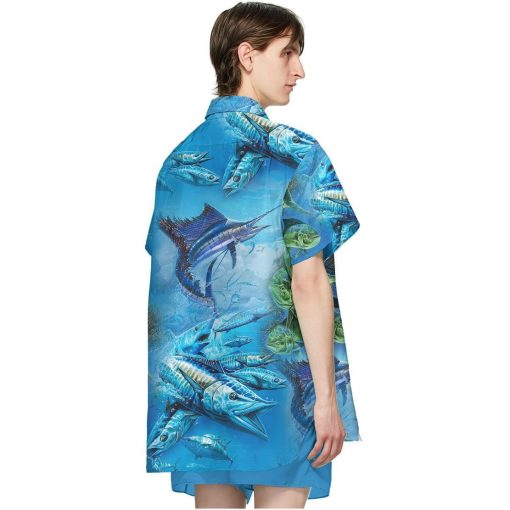 Gearhuman 3D Sea Fishing Hawaii Shirt - Image 7