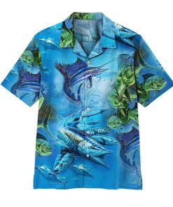 Gearhuman 3D Sea Fishing Hawaii Shirt